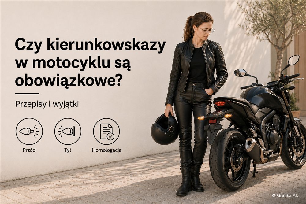 Czy kierunkowskazy w motocyklu są obowiązkowe