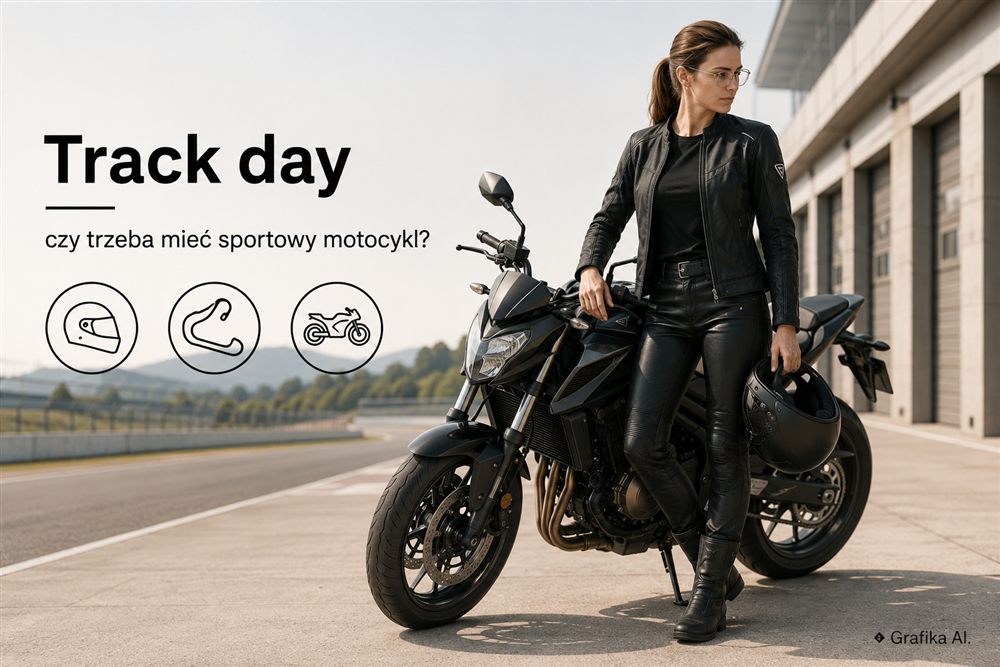 Czy na track day trzeba mieć motocykl sportowy