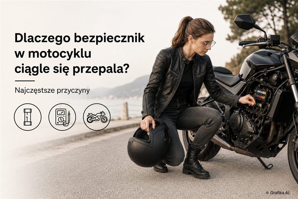 Dlaczego bezpiecznik w motocyklu ciągle się przepala
