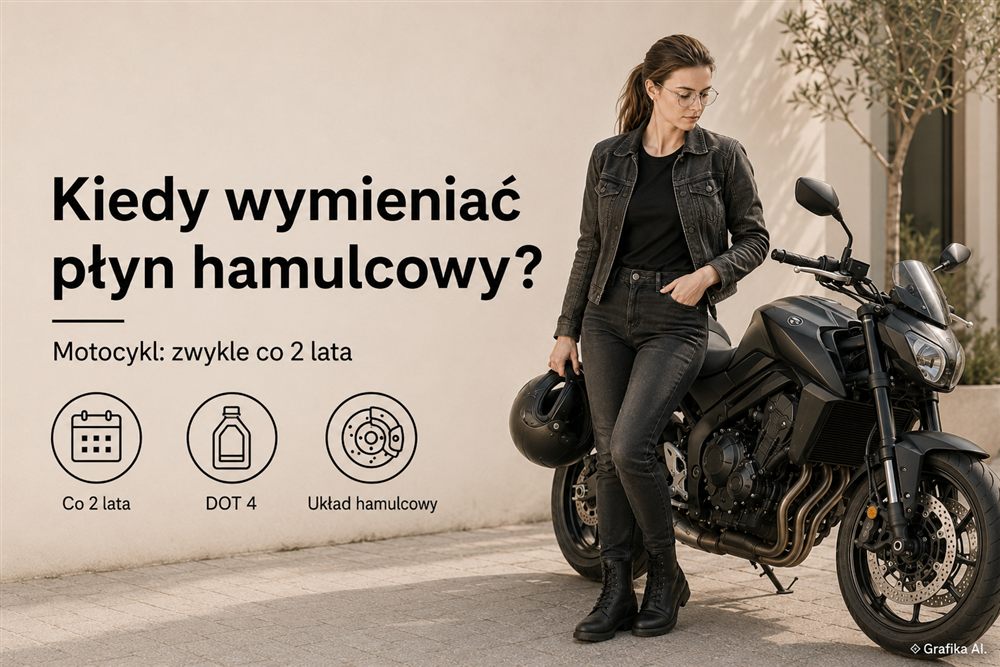Jak często wymieniać płyn hamulcowy w motocyklu