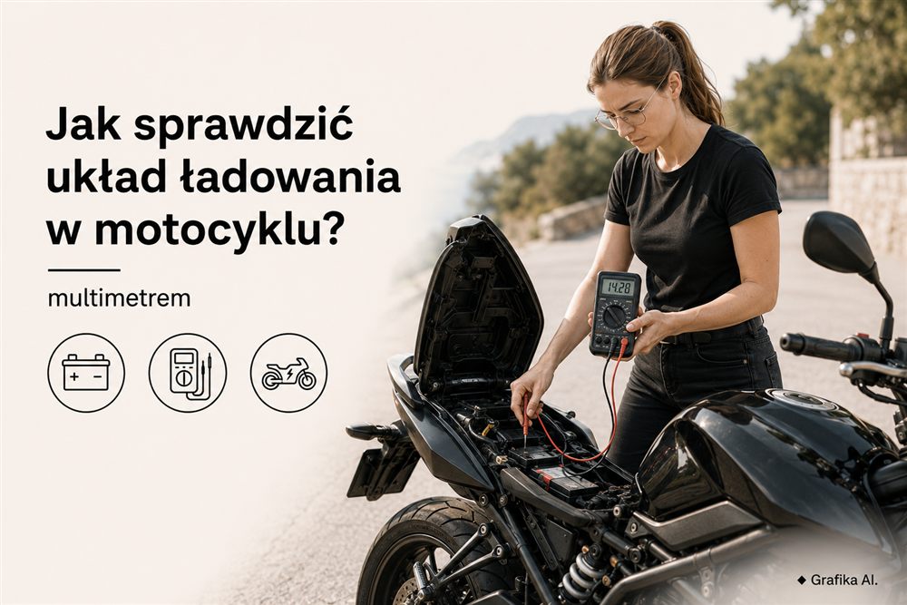 Jak sprawdzić układ ładowania w motocyklu multimetrem
