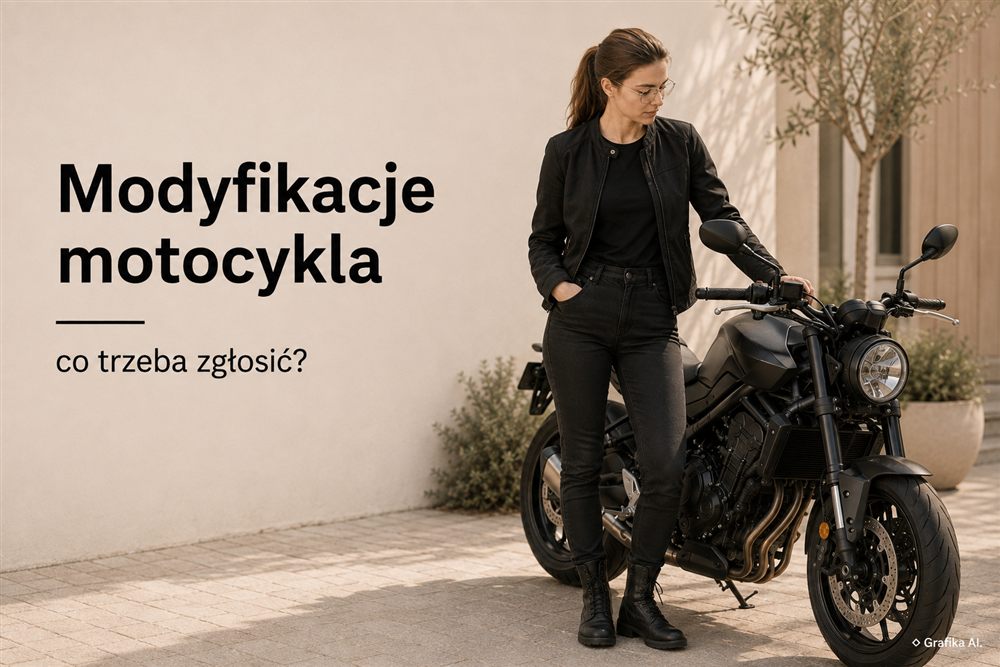 Jakie modyfikacje motocykla trzeba zgłosić w dowodzie