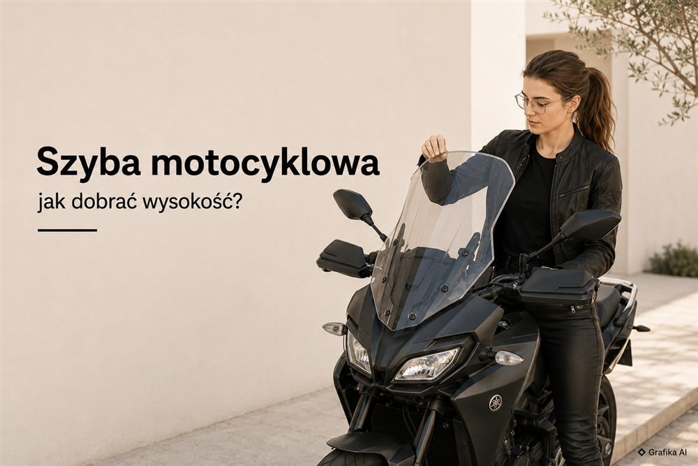 Szyba motocyklowa jak dobrać wysokość