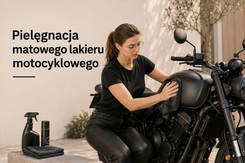 Jak pielęgnować matowy lakier motocyklowy